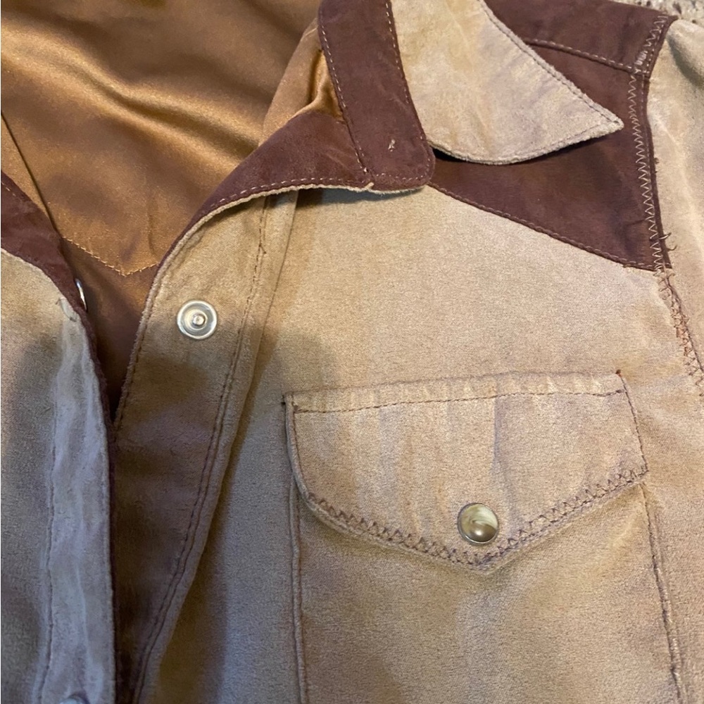 Suede Pearl Snap - image 3